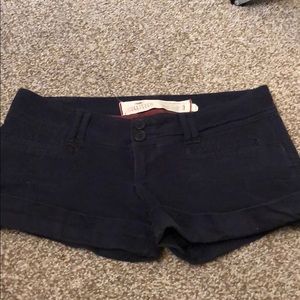 Hollister navy blue shorts!